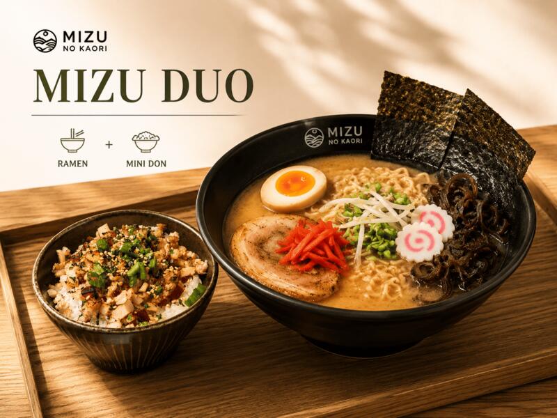 Mizu Duo(Ramen - Mini Don)